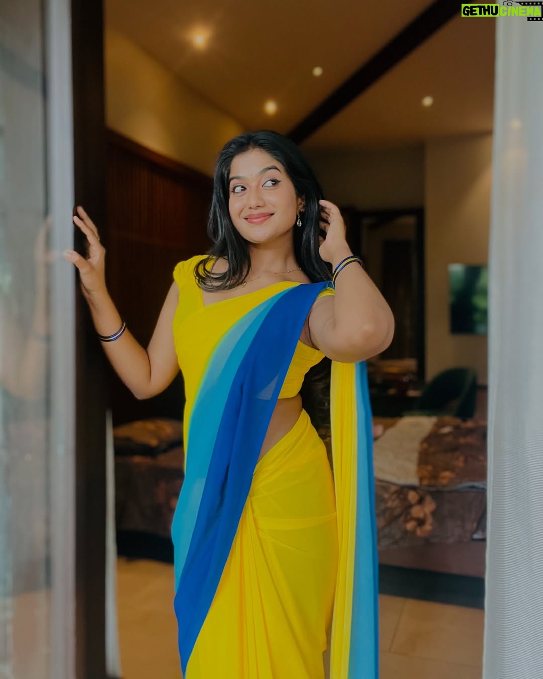 Soundarya Reddy - 40.7K Likes - 💥💫
Saree - @anu_desingers
Blouse - @anu_desingers