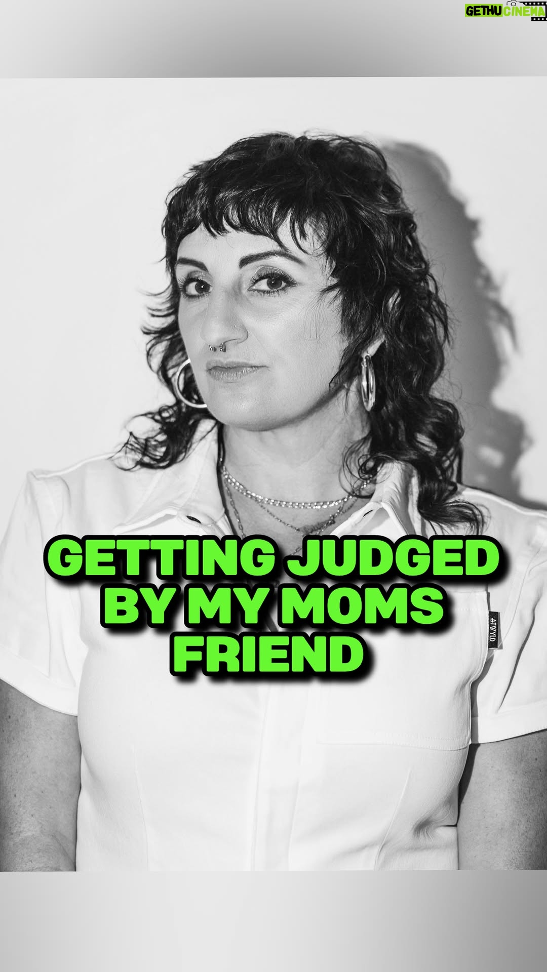 Steph Tolev - 11.8K Likes - Nothing feels worse than your mothers friend judging you in the front row #standup #funnyreels #standupcomedy #crowdwork #jokes #judged #honesty #frontrow