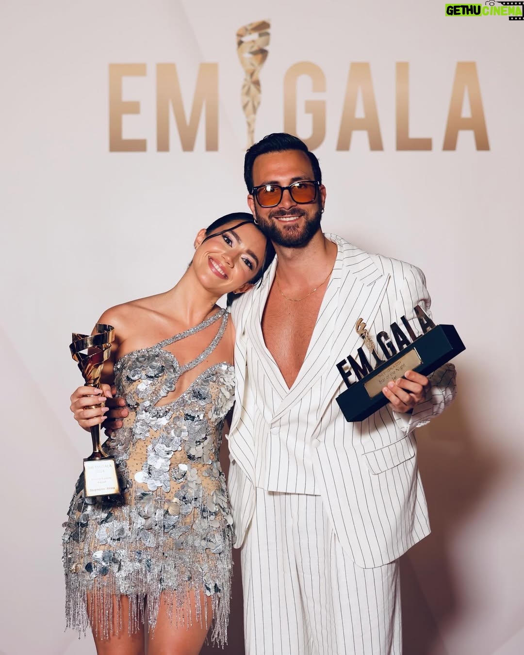 Stephanie Atala - 97.4K Likes - I had the pleasure to perform live my first two original songs yesterday at @theemigala
#bentmbareh and #elbekle both have a special place in my heart and I was very happy to share them with a star studded audience full of love and smiles.
Thank you for loving my songs and my art. āļøā”ļø
ā¢
Last one is at the afterparty celebrating bentmbareh and making new friends. š¤
ā¢
Wearing a magical silver @tonywardcouture dress
Wearing a princess pink @georgeschakraofficial dress
Styled by @styledbyibra š
Makeup by @glambyghaliah
Hair by @laloge_uae
ā¢
Photography by @sergeabboud
@ronyhannaphotography And @kapturise
ā¢
#stephanieatala #zef #dubai #emigala
#Ų³ŲŖŁŁŲ§ŁŁ_Ų¹Ų·Ų§_Ų§ŁŁŁ #Ų²Ų§Ł #ŲÆŲØŁ