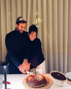 Stephanie Atala Instagram - Happy birthday to the one person I wish to see everyday for the rest of my life 🎂
@zefmusic ♥️🫀
#birthday #love #saltycake #couple 
#stephanieatala #zef 
#ستيفاني_عطالله #زاف