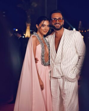 Stephanie Atala Instagram - Happy birthday to the one person I wish to see everyday for the rest of my life 🎂
@zefmusic ♥️🫀
#birthday #love #saltycake #couple 
#stephanieatala #zef 
#ستيفاني_عطالله #زاف