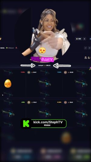 Stephanie Herela Instagram - Just pulled over $3K in a single Case Battle live on @kickstreaming — only on @csgobig 
Use code Stephanie for a 5% deposit bonus   a shot at my 950-coin weekly leaderboard 🌟 
I’m also dropping 💵 free battle giveaways 🤩 daily — don’t miss the next stream!
Link in Bio 🥰 
#CSGOBIG #CaseBattle #CSGO #KickStreamer #KickLive #GiveawayAlert #CSGOCases #StreamerLife #HighRoller #BigPulls #DailyGiveaways #CSGOCommunity #GamerGirl #StephanieHerela #GoogleMe #CSGOWins #TopStreamer