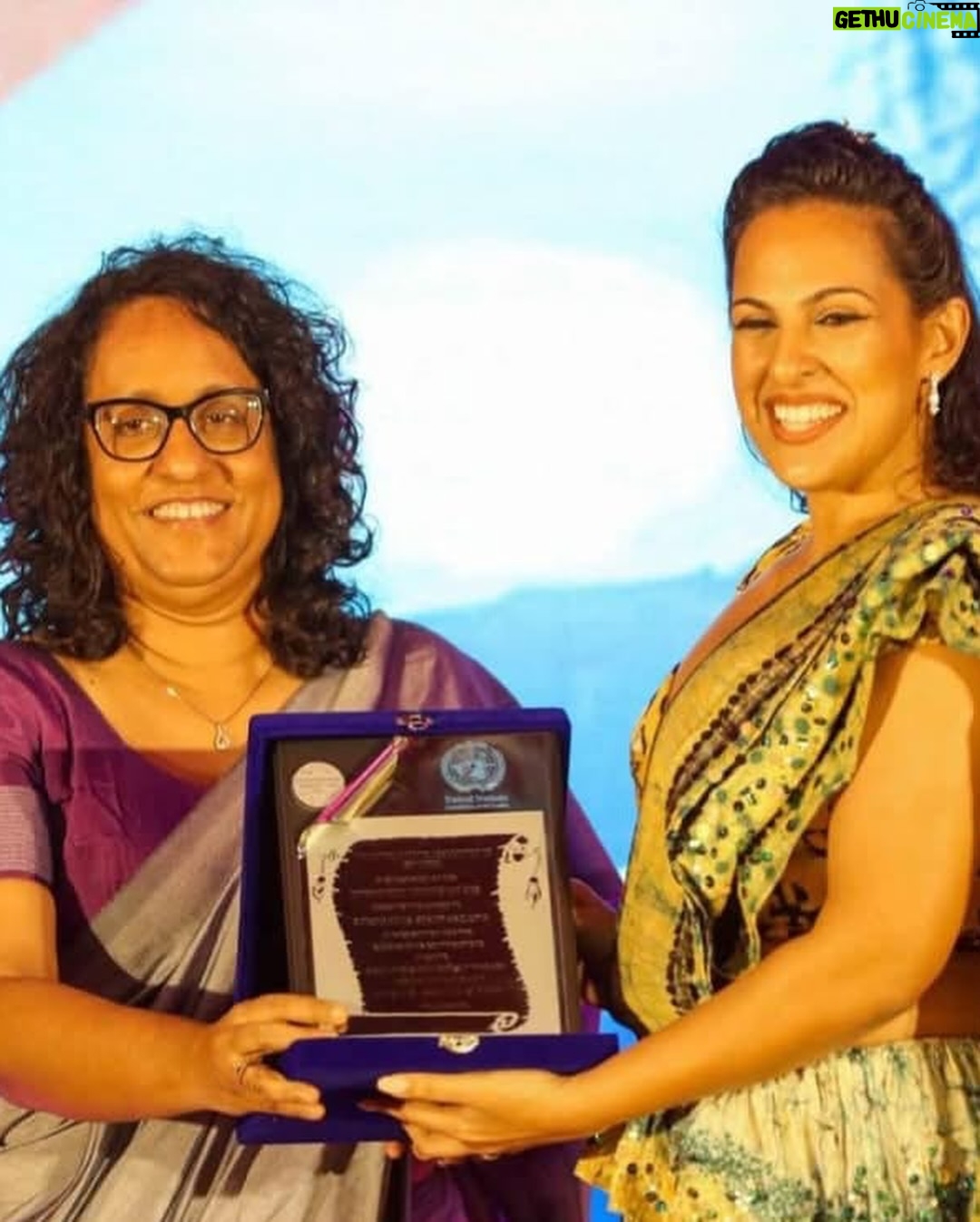 Stephanie Siriwardhana - 7.2K Likes - I’m so deeply humbled and grateful to receive this Award from the United Nations Association of Sri Lanka, presented by the Honourable Prime Minister Harini Amarasuriya, this International Women’s Day 2025❤️
I’ve been reflecting on what this truly means — and more than anything, it’s a reminder of how important it is to believe in ourselves, to love ourselves fully, and to spread that love by standing for others with dignity and purpose.
Because real empowerment isn’t just about personal success — it’s about creating spaces where we support one another to rise together. Where we celebrate each other’s light without ever dimming our own. Where we choose to lift, to protect, and to remind every woman that she is seen, she is valued, and she is worthy.
It felt truly amazing to receive this award beside my best friend, my sister, and absolute powerhouse @umariaofficial and 13 other incredible women who have dedicated their time, their hearts, and their voices to shaping this society. It was truly humbling and was one of those moments that really grounds you. It reminds you why we do what we do.
Women supporting women — with love, with dignity, and with purpose — that is where true transformation begins.
And yet, there is still so much more work to do. To build a world — and a society — where every woman feels safe in her own skin, where every girl grows up knowing she is more than enough, and where our communities stand strong as safe spaces, free from all forms of abuse, fear, or discrimination.
Thank you, from the bottom of my heart, to every woman who stands for more. I see you. I celebrate you. And together, we rise. 🙏🏽🥰❤️💫
#iwd #womensupportingwomen