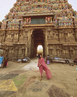 SubhaLakshmi R Instagram - 🔱Those who Believe📿They Receive💙✨

📝14.02.2025

#tenkasi#shivan#temple#photooftheday#costume#love#subinairr#kerala#instalike