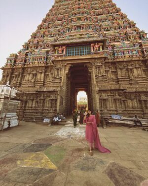 SubhaLakshmi R Instagram - 🔱Those who Believe📿They Receive💙✨

📝14.02.2025

#tenkasi#shivan#temple#photooftheday#costume#love#subinairr#kerala#instalike