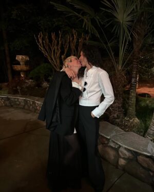 Sue Bird Instagram - Tying knots 🤵‍♀️

Congrats @arapinoe & Kaylee ❤️