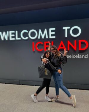 Sumaiya Naaz Instagram - Iceland 🇮🇸 🧿From one adventure to 5th country down with my bestie @djdeepikanavz Iceland, we’ve arrived 💗
 @roadtripsmadeepic Excited for the trip 😍