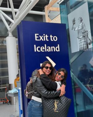 Sumaiya Naaz Instagram - Iceland 🇮🇸 🧿From one adventure to 5th country down with my bestie @djdeepikanavz Iceland, we’ve arrived 💗
 @roadtripsmadeepic Excited for the trip 😍
