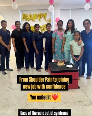 Sumaiya Naaz Instagram - She’s truly a warrior, battling the rare condition of Thoracic Outlet Syndrome marked by pain, numbness, and weakness in the shoulder and arm. But she didn’t just fight; she conquered. Today, she’s back stronger, radiating confidence like never before!

Our Fitsio team never lets anyone down we’re here to transform struggles into comebacks ✨💪 

#WarriorSpirit #RecoveryJourney #PhysioMagic

Fitsio Max Physio & Fitness Studio
For Appointments 📞 9363660871
Anna Nagar West, Chennai