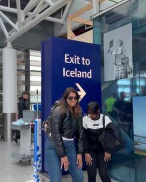 Sumaiya Naaz Instagram - Iceland 🇮🇸 🧿From one adventure to 5th country down with my bestie @djdeepikanavz Iceland, we’ve arrived 💗
 @roadtripsmadeepic Excited for the trip 😍