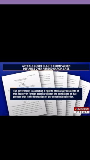 Symone Sanders Instagram - The Trump Administration is continuing to defy the courts, but the courts are fighting back.