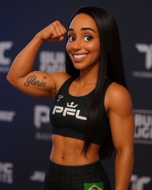 Taila Santos Instagram - 😁 #inovação #arte #futuro
#mma #pfl #pflworldtournament 
#teamtailasantos🇧🇷 

@pflmma 
@takedownshop