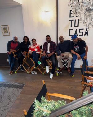 Taja V. Simpson Instagram - Dearest curious hearts,

If there is one thing more mysterious than the plot of a holiday film, it is this: how complete strangers can meet for the first time on a Monday and look like family by Friday. Some call it chemistry. Others call it luck. But here, on the set of Worst Christmas Ever, it feels more like fate.

Casting, after all, is a delicate science—a puzzle of people, personalities, and possibility. You take souls from all corners of life, drop them into a script, and hope the pieces click. But every so often, they do more than click. They fit. Seamlessly. As if they’ve known each other not just in this lifetime, but maybe the one before.

That is what’s happening here.

We watch these actors—B.J. Britt, Shanti Lowry, Taja V. Simpson, Bill Bellamy, Tamala Jones, Maurice Hall, Tyler Lofton, Mo Ashley—walk into scenes with the comfort and banter of people who’ve spent decades together. Except they haven’t. They just met. And yet? You’d never know.

They joke. They hug. They finish each other’s thoughts. And when the camera rolls, they don’t perform—they belong. As if this family they’re portraying is real. As if Christmas is just around the corner and they’ve been doing this for years.

It’s cinematic magic at its finest.

Now, don’t get me wrong. There are still the classic indie filmmaking hurdles: hair and makeup taking their sweet time (looking flawless does require patience, darling), the one-camera hustle that turns every angle into an Olympic event, and the unspoken “we got it, but let’s run it again” ritual. But no one’s complaining. Not really.

Because when something beautiful is manifesting—when you can feel the story coming together—you lean in. You stay late. You show up early. You care.

And that, dear readers, is what’s happening on this set. Not just a film, but a family forming. Right before our eyes.

Keep watching.

#WorstChristmasEver #IndieFilmMagic #HolidayCastingGlowUp #FamilyBySceneOne #SimpsonMcGowanStudios #MotivationUnlimited #PattersonHouseProductions #YouDidn’tHearItFromMe
