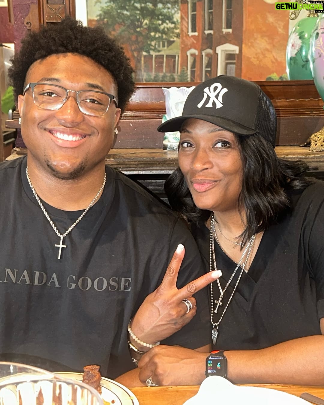 Tamara 'Taj' Johnson-George - 8.3K Likes - Itโs official! I no longer have a teenager๐ฉ. My baby is 20 years old today๐๐๐!
Help me wish my little baby boy a very happy birthday๐๐๐๐๐
Happy 20th Birthday, @er1q.0 ๐