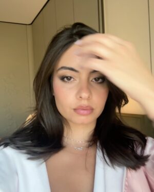 Tara Atalla Instagram - getting ready with @diorbeauty x @emmanuelle_diorpro 💓