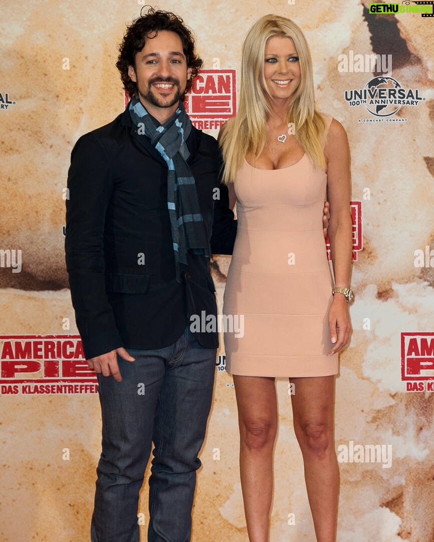 Tara Reid - 12K Likes - Flash back to American Pie red carpets. Nothing like the good ol days with my cast! Who’s ready for another American Pie? I think it needs to happen! 🥧