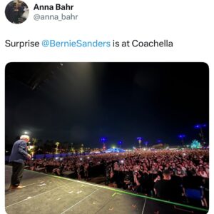 Taylor Lorenz Instagram - Scenes from @berniesanders @aoc’s 36,000 person Stop Oligarchy rally today in downtown LA
