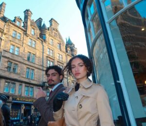 Thalia Elansari Instagram - 72 hours in Edinburgh…