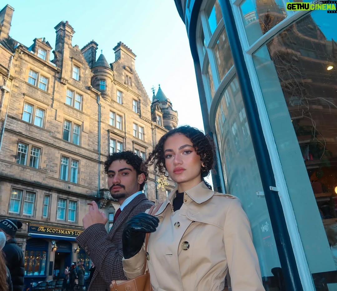 Thalia Elansari - 22.9K Likes - 72 hours in Edinburgh…