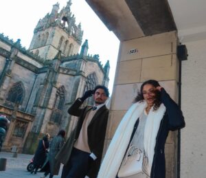 Thalia Elansari Instagram - 72 hours in Edinburgh…