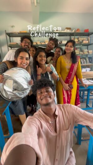 Thamizh Selvi Instagram - Reflector challenge 😂❤️