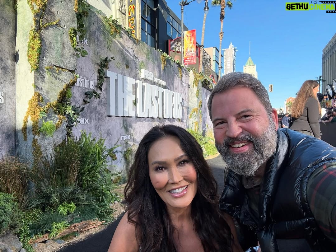 Tia Carrere - 5.4K Likes - @thelastofus @hbo #thelastofus premier Whoo hoo! @iamgabrielluna you rock! #bellaramsey is a badass and bummed we missed saying hi to @pascalispunk