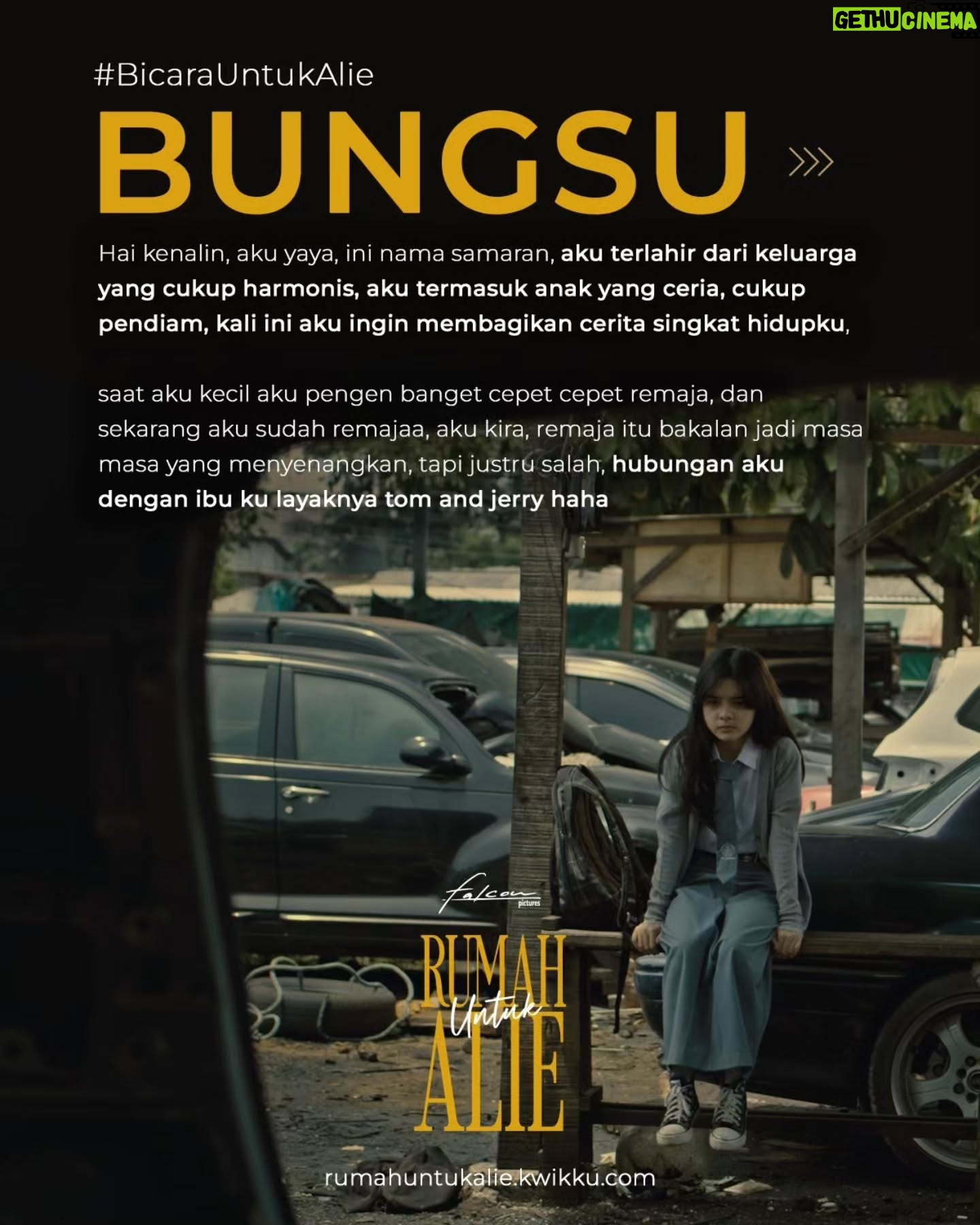 Tika Bravani - 4.3K Likes - Ada yang sama-sama anak bungsu gak disini? Tinggalin jejak kalian dibawah yah. 🙂↕️
#RumahUntukAlie | 17 April di Bioskop
Baca kisah lainnya Dari mereka di RumahUntukAlie.Kwikku.com atau Scan QRcode untuk berpartisipasi di #BicaraUntukAlie
@anantya.kirana @rizkyhanggono @ditodarmawan__ @rafaltama @andryandidi @faris.fadjar @tikabravani @ullytriani @sabrinajwaulia @jonathanalvaro.s @alineefziah @alexandraa.vallerie @sheilakusnadi_ @hannymhrnii @herwinnovianto @er1ca @id.tekad @lenn.liu @alie.ishalaaa