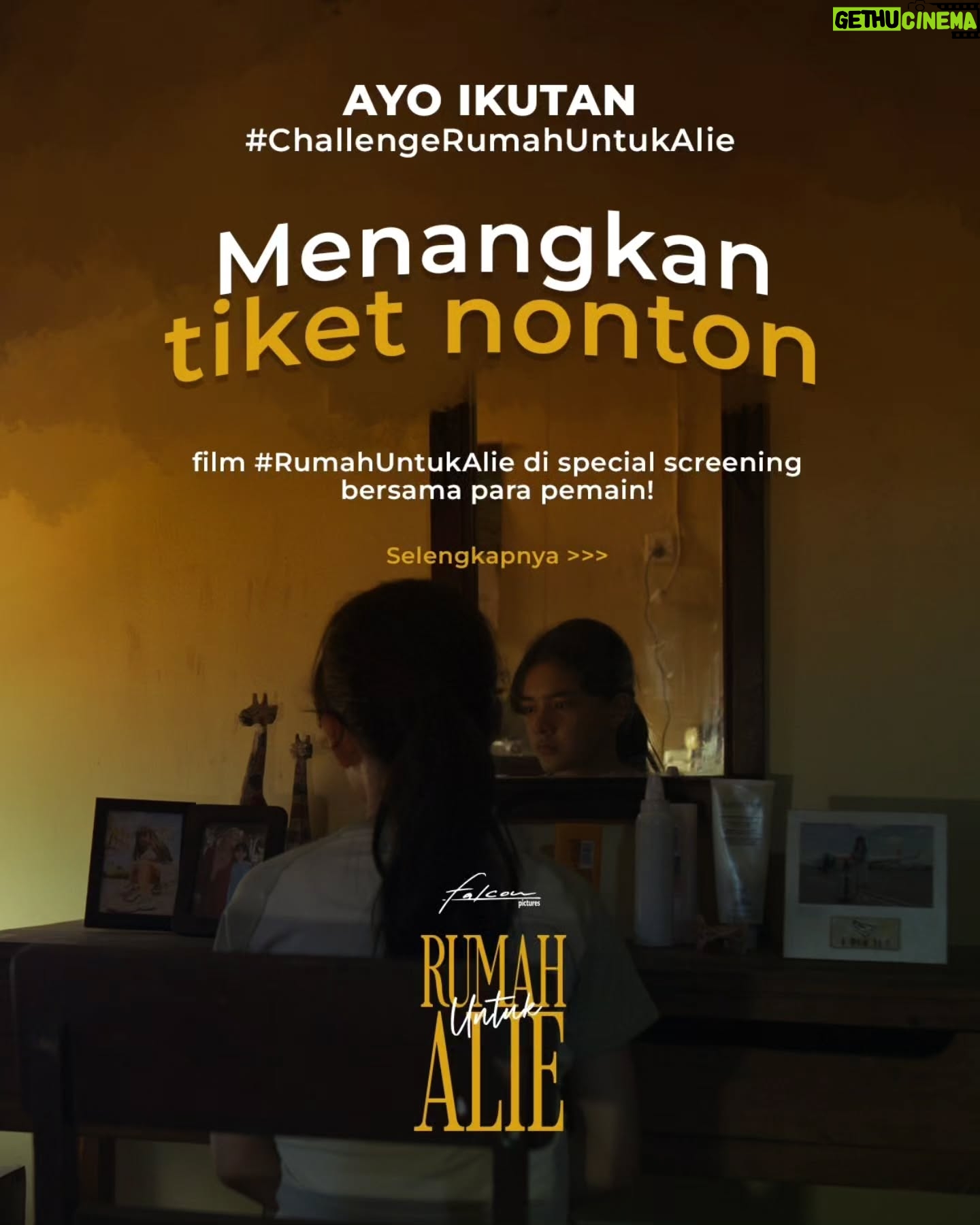 Tika Bravani - 6.9K Likes - Ayo ikutan Challenge nya dan menangkan tiket nonton film #RumahUntukAlie di Special Screening bersama para pemain! 🤗😊😍
Setiap pemenang bakalan dapat 2 tiket nonton, jadi bisa dateng bareng keluarga, kawan atau pasangan. 😊
Selengkapnya cek Syarat & Ketentuan ➡️➡️➡️
#RumahUntukAlie | 17 April di Bioskop
@anantya.kirana @rizkyhanggono @ditodarmawan__ @rafaltama @andryandidi @faris.fadjar @tikabravani @ullytriani @sabrinajwaulia @jonathanalvaro.s @alineefziah @alexandraa.vallerie @sheilakusnadi_ @hannymhrnii @herwinnovianto @er1ca @id.tekad @lenn.liu @alie.ishalaaa