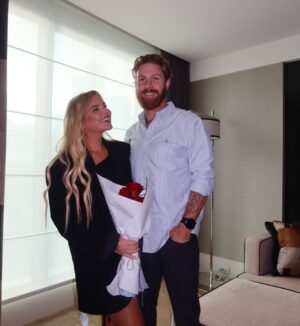 Toni Watson Instagram - 2 years married to the GOAT 💋❤️👑