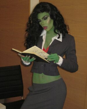 Trejsi Sejdini Instagram - “It Kinda Feels Like If I Don’t Transform, I’m Gonna Die.’’
SHE-HULK