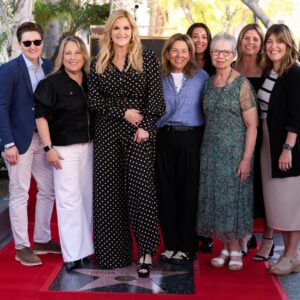 Trisha Yearwood Instagram - Thank you to the @hollywoodchamberofcommerce for the honor of receiving my very own star on the @hwdwalkoffame! GratefuI to share this day with my husband, my family and friends, my fabulous TeamTY (that includes my hardworking crew and the loyal friends who’ve been coming to my shows for all these years!)! Having my buddies @reba and @carlypearce stand by my side during this special moment was icing on the cake! @codyalan, you are the best master of ceremonies! You’re all stars in my book! xo ⭐️
