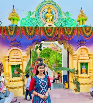 Trupti Mirambika Instagram - Jay SriRam🙏💖🤍
#happy #ramanavami⛳️🏹 
#temple #prayer #love 
#instagram #creator
