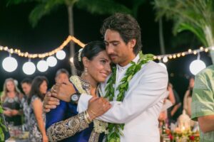 Tulsi Gabbard Instagram - @abrahamwilliamsdp I can’t believe it’s already been ten years since we got married.  Darling, I’m so blessed and grateful to be married to you — my best friend, my partner in all things, my surf buddy, my rock, my confidant, and the one who always finds a way to make me laugh. You sang this song to me on our wedding day and you have proven the lyrics to be true.  I love you with all my heart. I do, now and forever. ❤️