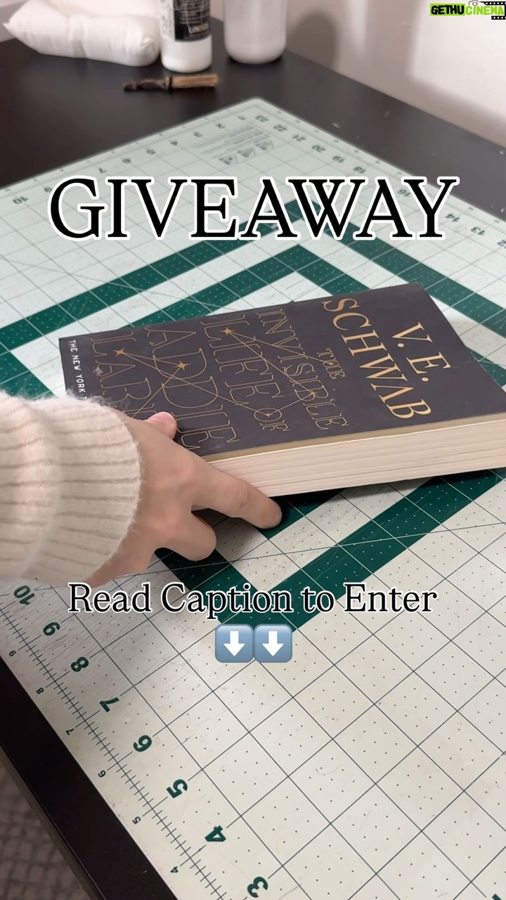 V. E. Schwab - 11K Likes - I am absolutely delighted to be hosting a giveaway with the one and only @veschwab 🥹🤭
THREE winners will be chosen to win a SIGNED Handbound copy of The Invisible Life of Addie Larue. This story means so much to so many of you, myself included, so we are very excited to offer this to you!
How to enter:
✨ follow both @veschwab and @shelfcarebindery
✨ like this post
✨ tag some friends in the comments that would be excited to enter!
Each tag is an entry. Bonus if you share 🙌🏼💥
Winners will be chosen and announced on April 28th! Good luck everyone! 🫶🏼
💥 Please be mindful of scams! I will be the only one messaging you if you have won. Myself or V.E. Schwab will never ask for personal information (aside from your shipping address if you win) or for any money!
#theinvisiblelifeofaddielarue #addielarue #veschwab #bookstagram #booktube #bookofthemonth #botm #tbr #toberead #wanttoread #booktok #booklover #bookcommunity #readersofinstagram #weekendreader #weekendreads #weekendreading #bookbinding #bookbinder #bookbindingstudio #bookbindersofinstagram #bookbindingtools #specialeditionbooks #handmade #bookbind #bookbinders #bookbindingworkshop