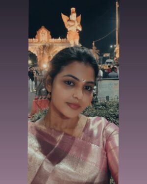 VJ Mounika Instagram - #bless #full #day 🙏 #thirupathi #thirumala
