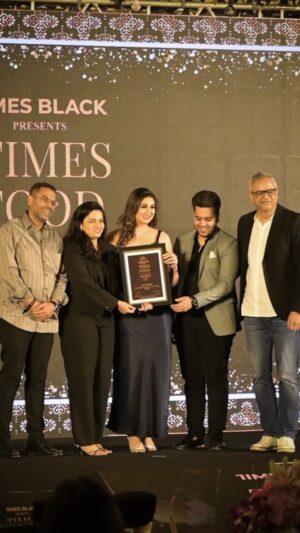 Vahbbiz Dorabjee Instagram - Food Paradise at the Times Food and Night Life Awards✨️