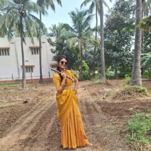 Vaishnavi Vaish Instagram - 💛தை  திருநாள்  நல்வாழ்த்துக்கள்💛