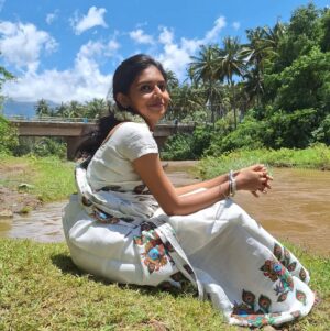 Vaishnavi Vaish Instagram - 🦚💙🍃