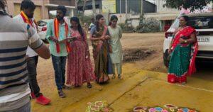 Vaishnavi Vaish Instagram - தமிழர் திருநாளாம் பொங்கல் பண்டிகையை முன்னிட்டு தமிழக வெற்றிக் கழகம் ❤️💛❤️சார்பாக நடைபெற்ற கோலப்போட்டி…. 

#tvk #tvkvijayhq #bussyanand #pongal #pongalcelebration #koolam #tamilnadu #coimbatore #coimbatorenorth