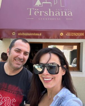 Valbona Selimllari Instagram - Në Peshkopi me @jamdorjanbulku në një  super aventurë 🙃 Faleminderit Dori per kete eksperiencë🙏🏻 @sokol.prenga.delikatese