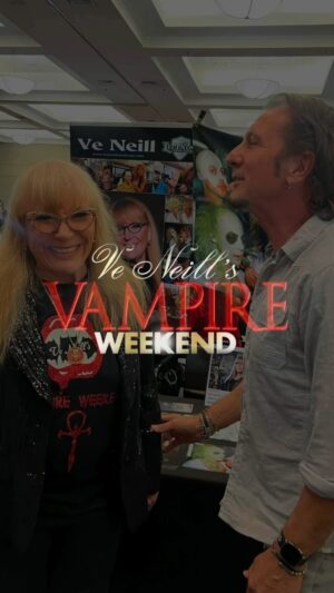 Ve Neill Instagram - Recap from a weekend full of horror, makeup and vampires.

Thank you to everyone who made @veneillvampireweekend so special. More memories (and vampire magic) to come…

#VeNeillsVampireWeekend #VampireBall #FaceOff #LostBoys #MakeupLegends #VampireQueen #VeNeill