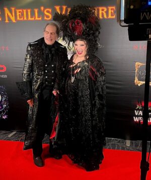 Ve Neill Instagram - What a night @veneillvampireweekend Ball! 🦇✨
From reuniting with The Lost Boys to rocking out with @ashesfallenmusic this was an unforgettable evening filled with killer costumes, incredible talent, and a whole lot of vampy fun.
A huge thank you to everyone who came out, dressed up, and made this night truly magical. Stay tuned for more behind-the-scenes moments from the weekend! 🩸🎬

Ve Neill gown by @chadhatter assisted by @aydiostheo 
Lost Boys Costumes by @kruegermekash