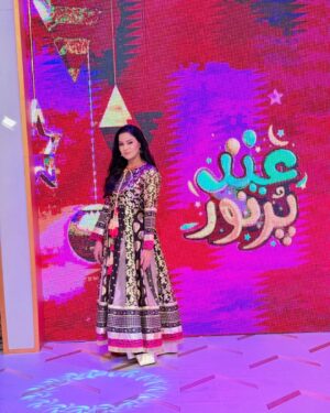 Veena Malik Instagram - See you on eid day with @fiza_aali 
@thesaimuzair 

#veenamalik #saimuzair