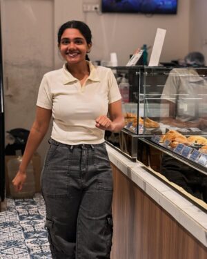 Vishnupriya Instagram - The “D” in my name stands for desserts and I ate it 😋