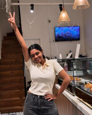 Vishnupriya Instagram - The “D” in my name stands for desserts and I ate it 😋