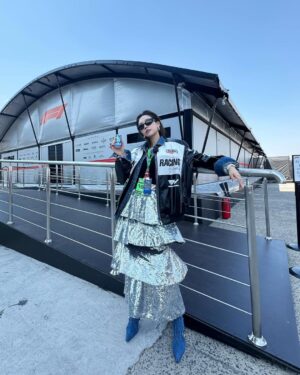 Wang Feifei Instagram - F1 is really fun！ love it❤️
 #f1 #fei