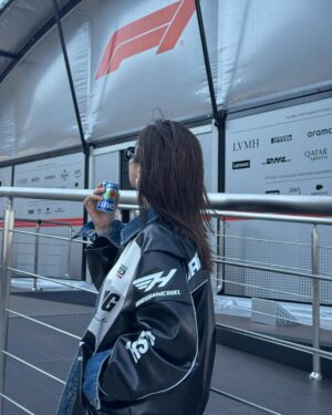 Wang Feifei Instagram - F1 is really fun！ love it❤️
 #f1 #fei