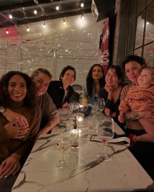 Whitney Mixter Instagram - This trip gave the slice of pizza I’ve been missing, transformative evenings of art, robust talks, an abundant reminder of the joys of East Coast food, and all the reasons to walk 10,000 steps hand in hand with you…NYC has a way of stretching time even when you know it won’t feel like enough. 

Long distance?  Yeah.  But also-long stares, long conversations, long laughs in short windows makes it worth it.
@ninagrae 🌴🛫❤️🛬🗽
