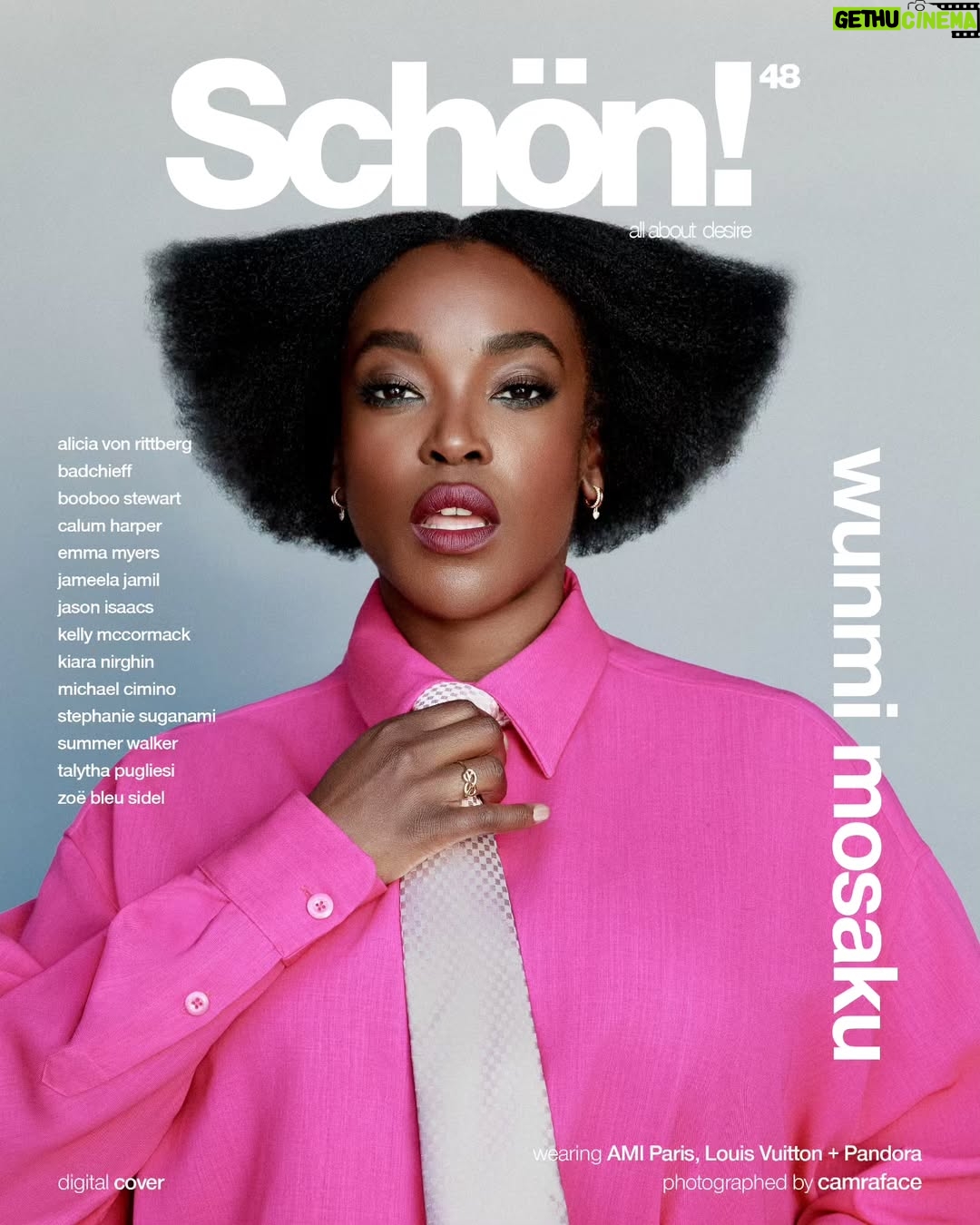 Wunmi Mosaku - 49.6K Likes - Vamping it up for SCHĆN! MAGAZINE May cover
@sinnersmovie
photography. @camraface @earlymorningriot
fashion. @tarzinichols
casting. @alabamablonde @striketheblonde_casting
make up. @autumnmoultriebeauty @thewallgroup using @armanibeauty
hair. @iamaraxilindsey @thewallgroup using @lush
photography assistant. @artagee
special thanks. @davianlain The Team @theofficialpandora
words. @raeganrubin
#SchonMagazine #allaboutdesire