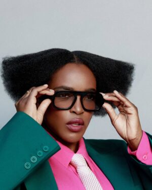 Wunmi Mosaku Instagram - Vamping it up for SCHÖN! MAGAZINE May cover
@sinnersmovie

photography. @camraface @earlymorningriot
fashion. @tarzinichols
casting. @alabamablonde @striketheblonde_casting
make up. @autumnmoultriebeauty @thewallgroup using @armanibeauty
hair. @iamaraxilindsey @thewallgroup using @lush
photography assistant. @artagee
special thanks. @davianlain   The Team @theofficialpandora
words. @raeganrubin
#SchonMagazine #allaboutdesire